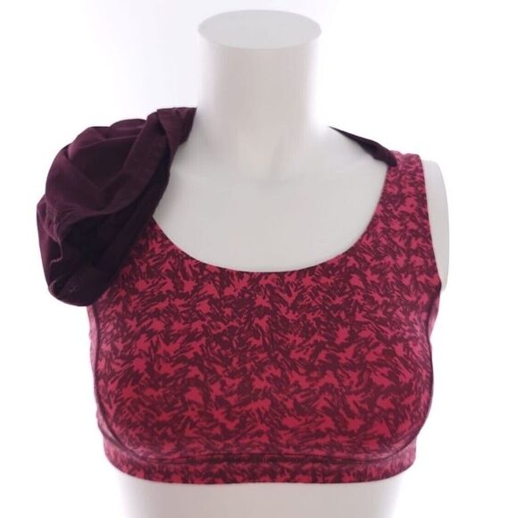 Lululemon Burgundy Built In Bra Athletic Womens Size 6 Tank Top - Picture 9 of 11